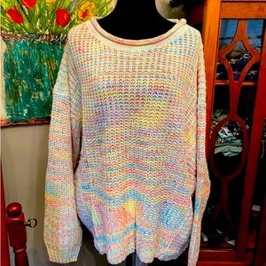 Size 2x super soft oversized sweater! NWT!